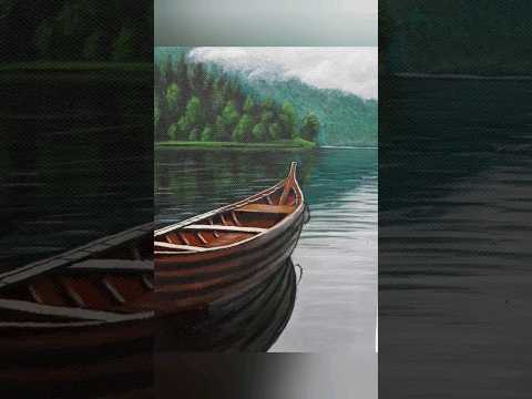 Acrylic Landscape painting | Easy for beginners #acrylicpainting #landscape #painting #acrylic #art