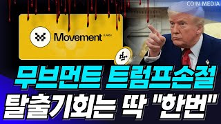 [무브먼트코인] 코인베이스 상폐부터 바이낸스까지.. 업비트도 곧입니다..🔥🔥 또 개미만 피해봅니다. 마지막 '이 일정' 체크 못하시면 업비트 삭제하셔야 될 수 있습니다