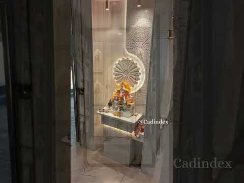 Cadindex |Latest Mandir designs ideas for home| #innovativeinteriors