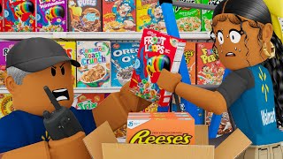 MY NIECE FIRST JOB AT WALMART!! *CRAZY MANAGER!!* | Bloxburg Family Roleplay