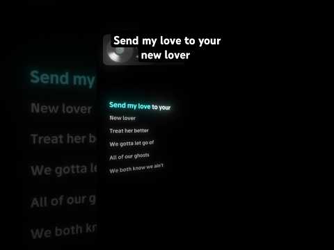 Send my love ❤️ to your new lover by Adele. These lyrics hit hard