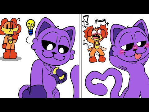 CatNap and DogDay Wasn’t Ready for That Level of Cute | Poppy Playtime Chapter 4 | Comic Dub