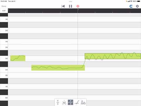 MusicPutty 1.1 Demo - Vibrato Tool
