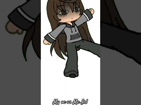 |my oc vs me irl| #gachalife #gacha #trend #trending #gachatuber