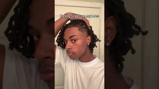 Top go to easy loc styles for men 🌴 #hairtips #naturalhair #shorts