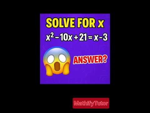 Most Miss This Tricky Quadratic Riddle! Can You Solve It