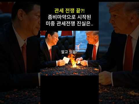 관세 전쟁 끝?! 좀비마약으로 시작된 미중 관세전쟁 진실은..