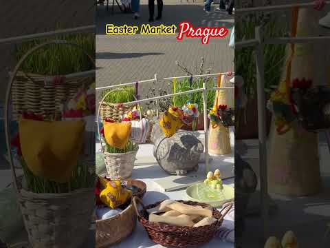 Easter Market Namesti Miru | Sunny Saturday April 12, 2025 #easter #eastermarket