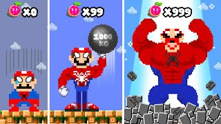 Super Mario Bros. But Wonder Rainbow Seed Make Mario Spider Stronger | Ninja Mario