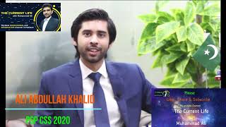 Who can pass CSS exam | Success Story of Ali Abdullah CSS 2020  Motivational & Informative Video