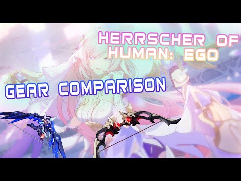 Herrscher of Human Elysia Gear Comparison | Honkai Impact 3rd 6.0