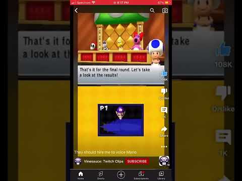 VineSauces perfect Mario impression.