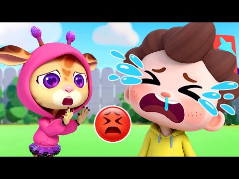I am Angry! | Grumpy Dinosaur | Nursery Rhymes & Kids Songs | BabyBus