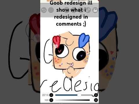Goob redesign!!! ★ #dandysworld #redesign #goobies