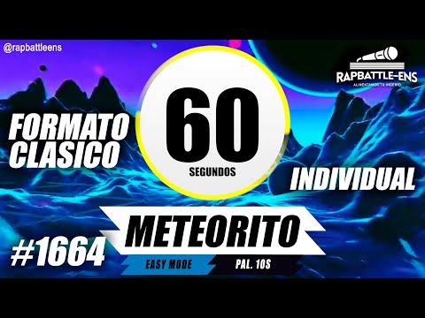 🎤 Formato FMS Individual 🔥 Base de Rap Para Improvisar Con Palabras | ENTRENAMIENTO FMS #1664