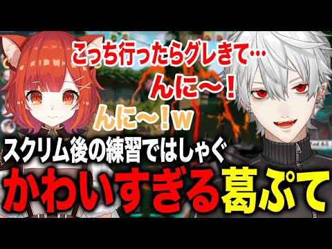 遮蔽裏を潰す練習で一緒にはしゃぐ葛葉とプティがかわいすぎたwww【葛葉/渡会雲雀/小柳ロウ/プティ/酒寄颯馬/Laz/にじさんじ】
