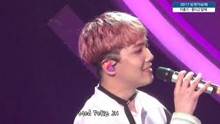 [1080p] 2017 듀엣가요제 직캠영상 "이홍기(Lee Hong Gi) - 좋다고 말해"