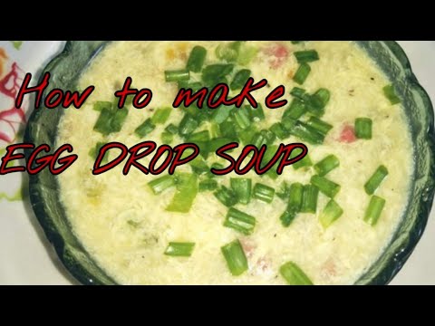 EGG SOUP//How to cook Egg Soup//Easy to follow