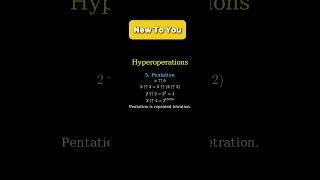 Numbers Out of Control: Hyperoperations #maths