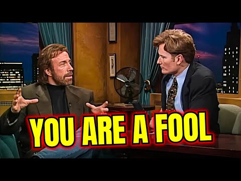 When Chuck Norris STOPS Holding Back on Atheist Interviewers