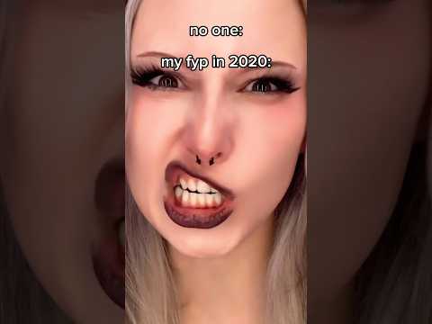 it was everywhere 😭 #satire #2020 #floptok #nostalgia #makeup