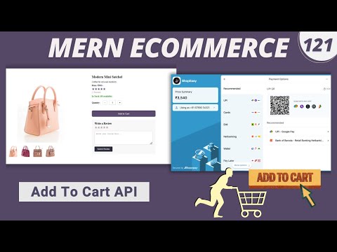 MERN Stack E-Commerce Project #121: Fetch Add Items to Cart API