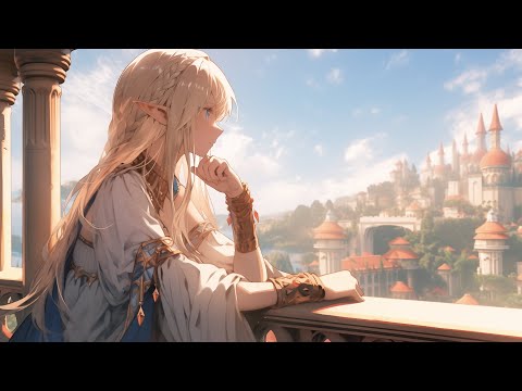 The Castle Balcony - Relaxing Medieval/Tavern Music, Bard/Tavern Ambience, Deep Sleep Music
