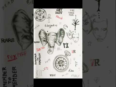All xxx tentacion's tattoos #shorts