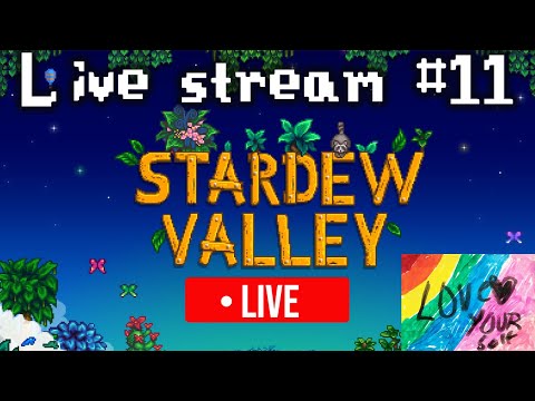 Gaming with Grief Live Stream | Stardew Valley Ep. 11