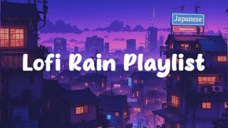 Lofi Hiphop Mix 🌙 Retro Vibes & 1980s Nostalgic Japanese City Ambience 🎶 Lofi Rain To Sleep, Relax