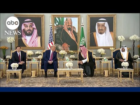 Trump, Saudi Arabian leader sign economic cooperation agreements