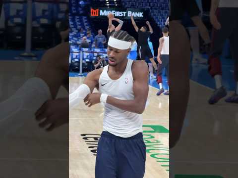 SGA getting some shots up ahead of Game 5!
