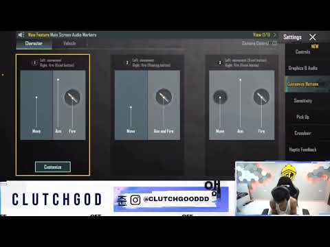 Clutchgod bgmi sensitivity 🥶