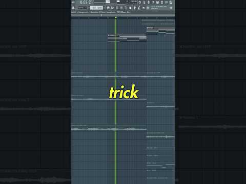 FL STUDIO MELODY TRICK! #flstudio #flstudiotutorial #musicproduction ​⁠@tracklib
