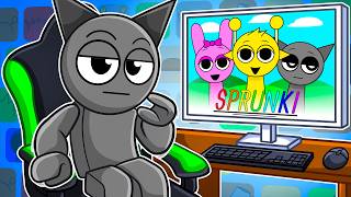 Gray's BORED of playing Sprunki..??