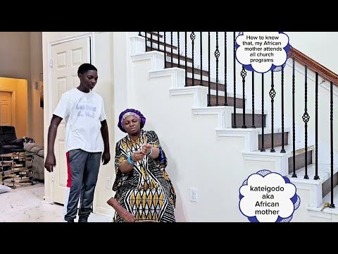 AFRICAN HOME: Nobody but AFRICAN MOTHERS with Different Churches…