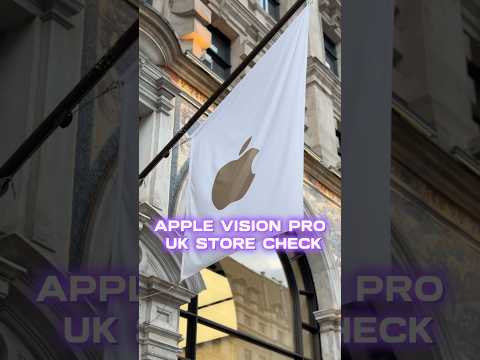 3 months AVP launched in the UK! How’s it going. Regent St London @Apple #applevisionpro #tech #vr