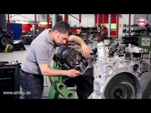 Zylinderlaufbuchsenring OM500 Lkw | Installation Cylinder liner seal ring OM500 (truck)