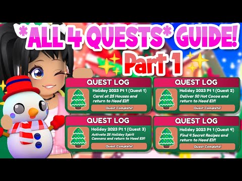 *COMPLETE GUIDE* ALL 4 QUESTS *PART 1* in OVERLOOK BAY 2