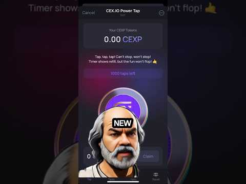 CEX.IO POWER TAP | CEXP TOKEN | CEX.IO BOT