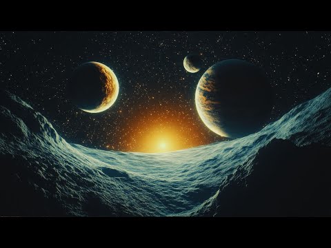 ✨ Space Ambient Music • Deep Relaxation Space Scenes | Backgroun Ambient Music for Sleep,Study