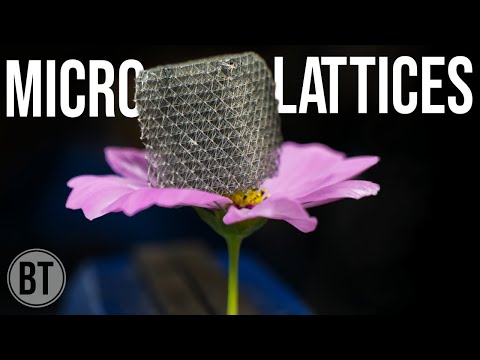 Ultralight Metallic Microlattices