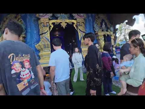 【环球旅行日记】泰国清莱府蓝庙打卡...