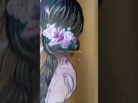 fabric painting coat set