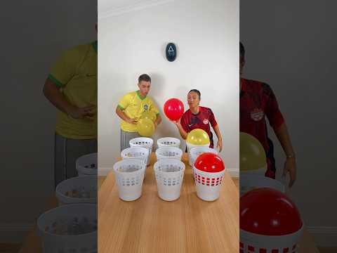 TIC TAC TOE BALLOON EDITION! - #shorts