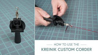 How to use the Kreinik Custom Corder | Shabby Fabrics
