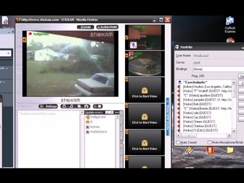 Mrsentual goes outside