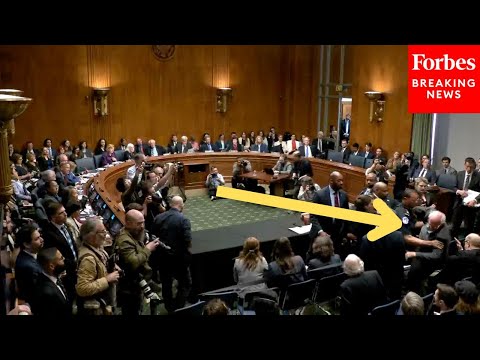 WATCH: Ben & Jerry's Cofounder Removed From RFK Jr. Hearing For Protesting