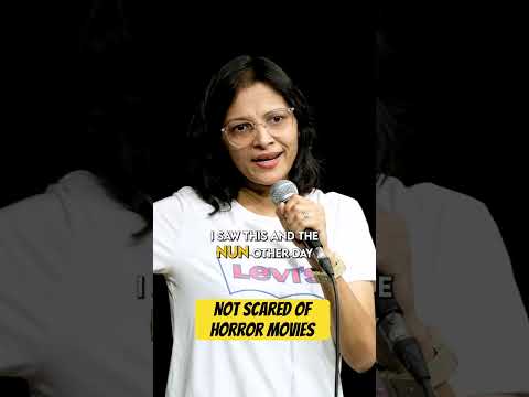 Not scared of horror movies 😂 #standupcomedy #comedy #funnystandup #funnyshorts #funny #funnyvideo