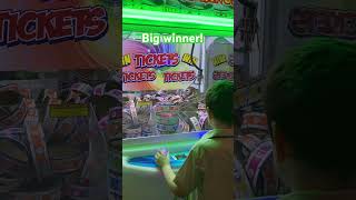 Big winner!!!! #tickets #arcade #kidfriendly #vacation #vacationmode #excitement